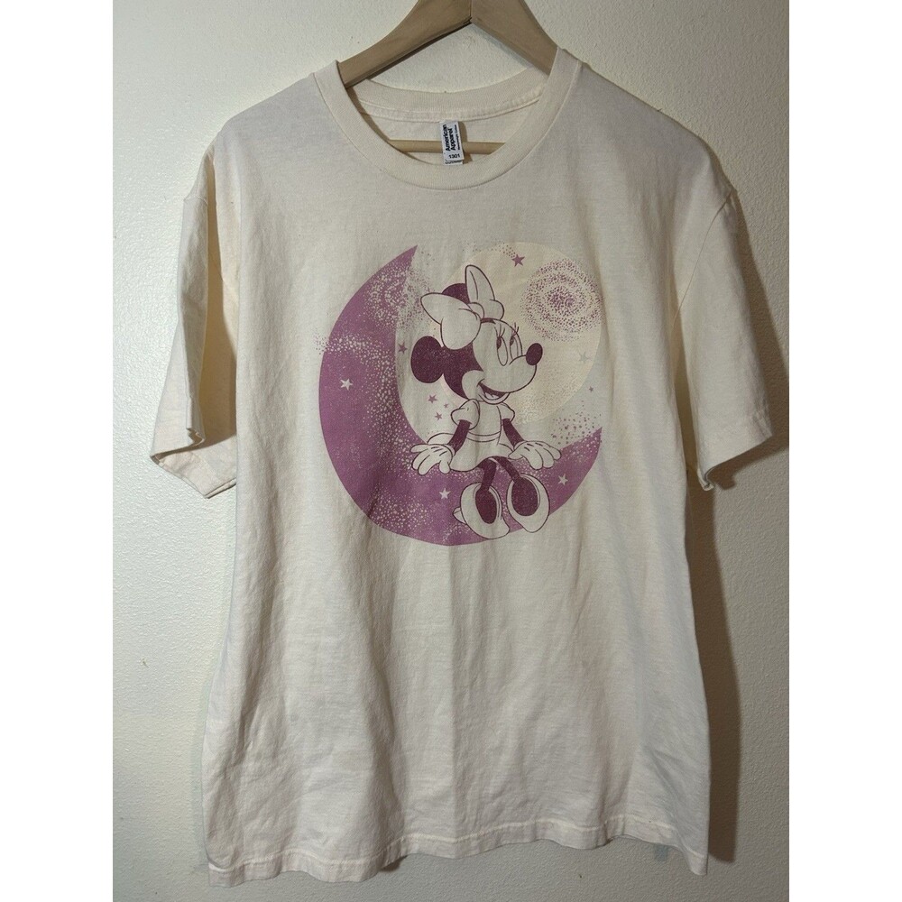 Disney American Apparel Men's Minnie Mouse T Shirt - Size Large
